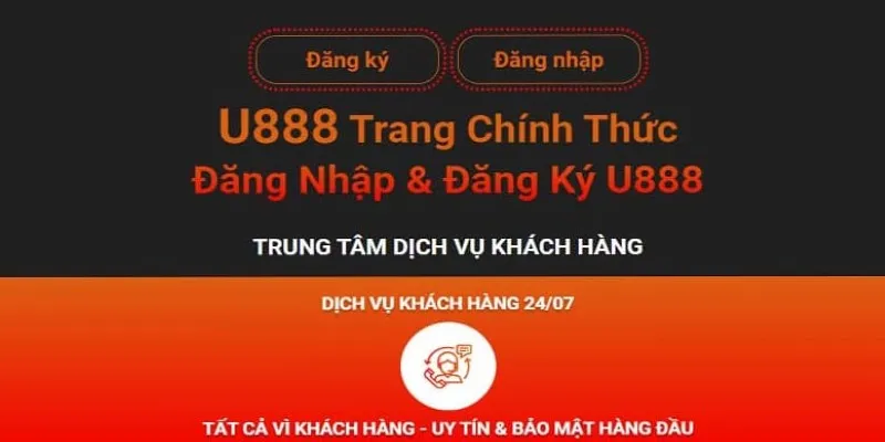 Cách xử lý khi không đăng nhập U888 được 